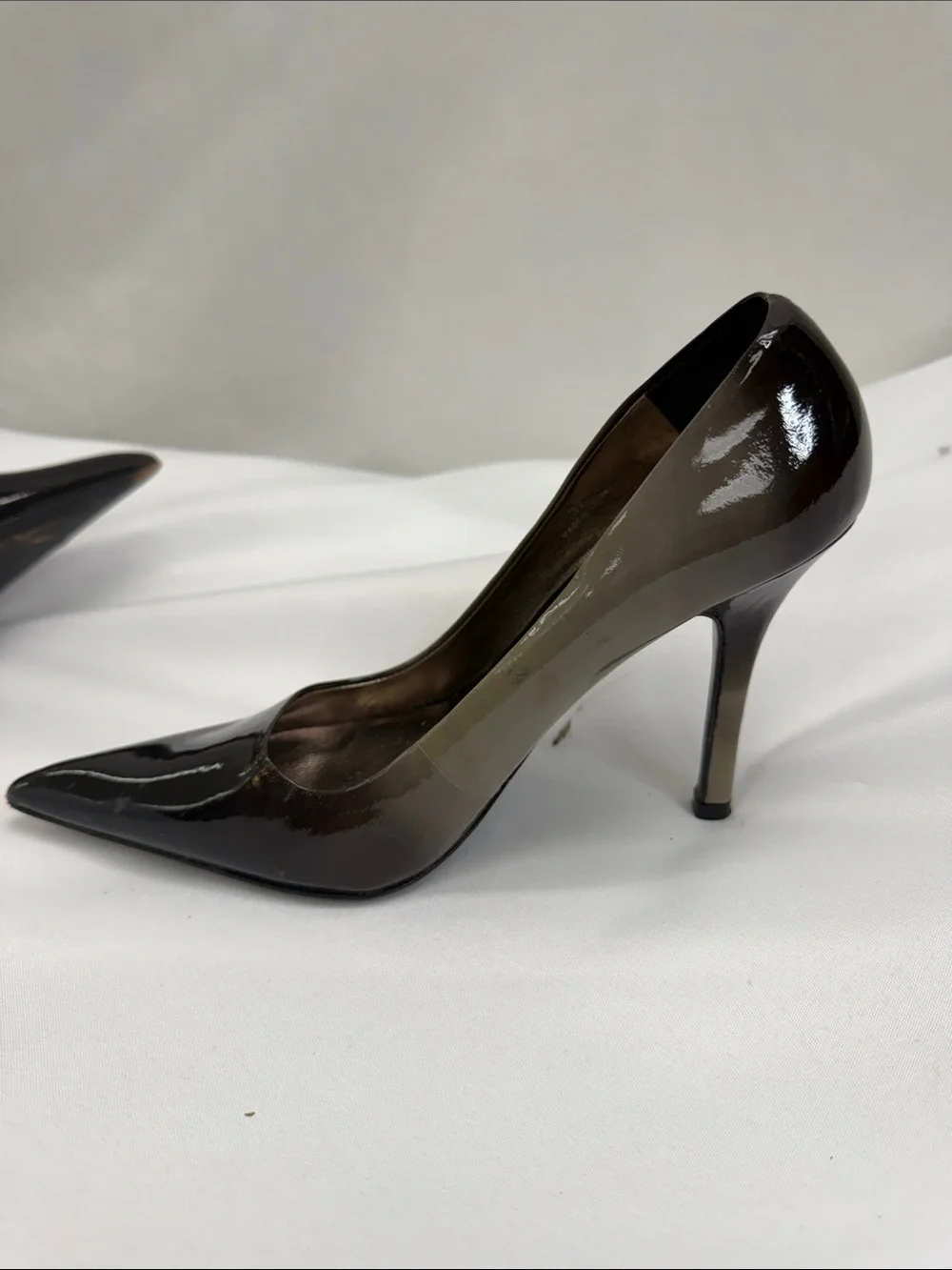 Aldo Black Patent Pointed-Toe Stiletto Pumps